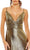 Ieena Duggal 27057 - Metallic Cocktail Dress Cocktail Dresses