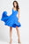 Ieena Duggal - 48775I V Back Cocktail Dress Cocktail Dresses 0 / Royal