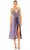 Ieena Duggal 49721 - Spaghetti Strap Pleated Dress Cocktail Dresses 0 / Vintage Lilac