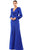 Ieena Duggal 55635 - V-neck Dress Mother of the Bride Dresses