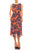 ILE Clothing CHP240 - Sleeveless Midi Print Dress Special Occasion Dress