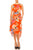 ILE Clothing CHP350 - Jewel Neck Floral Dress Special Occasion Dress