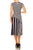 ILE Clothing SCP1326 - Sleeveless Striped Dress Special Occasion Dress