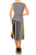 ILE Clothing SCP1326 - Sleeveless Striped Dress Special Occasion Dress