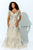 Ivonne D 122D63 - Fine Embroidered A Line Gown Mother of the Bride Dresses 4 / Oyster/Multi