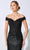 Ivonne D by Mon Cheri - 221D51 Lace Embellished A-Line Evening Dress Mother of the Bride Dresses 4 / Navy Blue