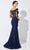 Ivonne D by Mon Cheri â€“ 221D52 Embroidered Bateau Neck Evening Dress Mother of the Bride Dresses