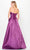 Ivonne D ID6201 -Lace Applique Sweetheart Neck Evening Gown Prom Dresses 10 / Aubergine