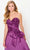 Ivonne D ID6201 -Lace Applique Sweetheart Neck Evening Gown Prom Dresses 10 / Aubergine