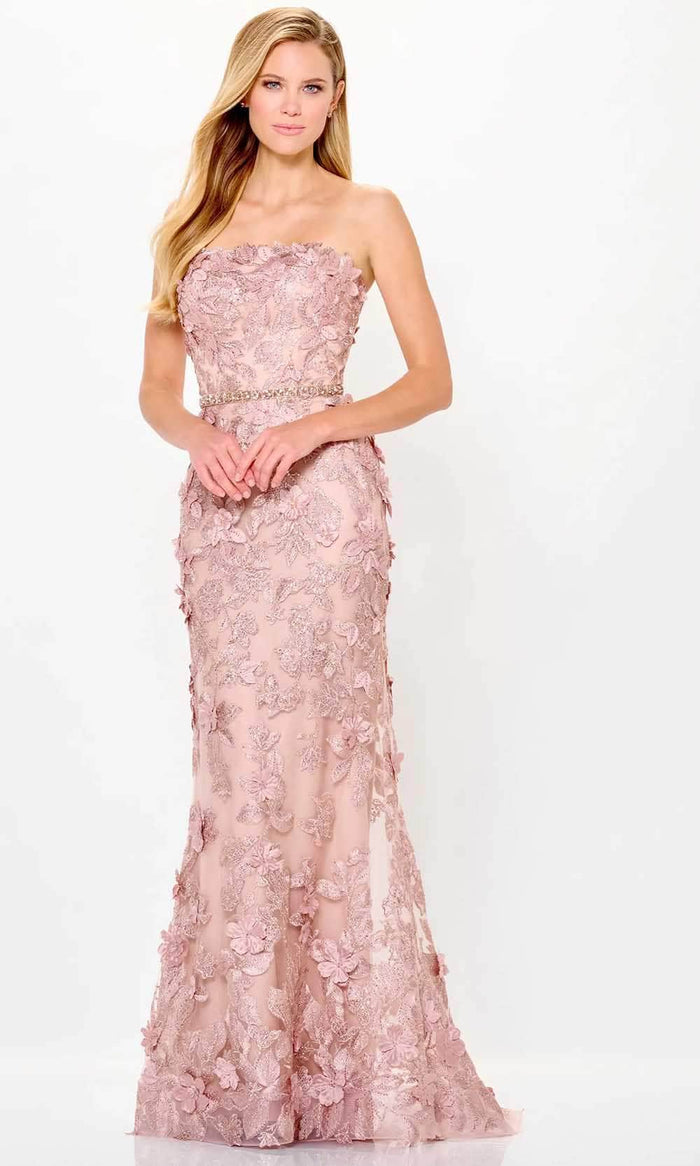 Ivonne D ID6205 - Evening Dress with Shalero Special Occasion Dress 4 / English Rose