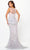 Ivonne D ID6206 - Lace Peplum Evening Gown Special Occasion Dress
