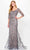 Ivonne D ID6207 - Floral Lace Evening Dress Special Occasion Dress
