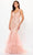 Ivonne D ID6210 - Allover Beaded Evening Dress Special Occasion Dress 4 / Rose Gold/Nude