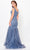 Ivonne D ID6213 - Feathered Flare Evening Dress Special Occasion Dress