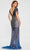 Ivonne D ID803 - Short Sleeve Sheath Gown with Shawl Special Occasion Dress