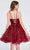 J'Adore Dresses J20073 - Sleeveless A-Line Cocktail Dress Homecoming Dresses