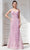 J'Adore Dresses J21026 - Embroidered V-Neck Formal Gown Evening Dresses 8 / Emerald