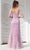 J'Adore Dresses J21026 - Embroidered V-Neck Formal Gown Evening Dresses 8 / Emerald