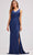 J'Adore Dresses J23006 - Glitter Mermaid Evening Dress Special Occasion Dress 2 / Navy