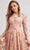 J'Adore Dresses J23034 - Long Sleeve Applique Evening Dress Special Occasion Dress