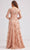 J'Adore Dresses J23034 - Long Sleeve Applique Evening Dress Special Occasion Dress