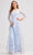 J'Adore Dresses J23034 - Long Sleeve Applique Evening Dress Special Occasion Dress