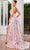 J'Adore Dresses J24019 - Floral Print Prom Dress Prom Dresses