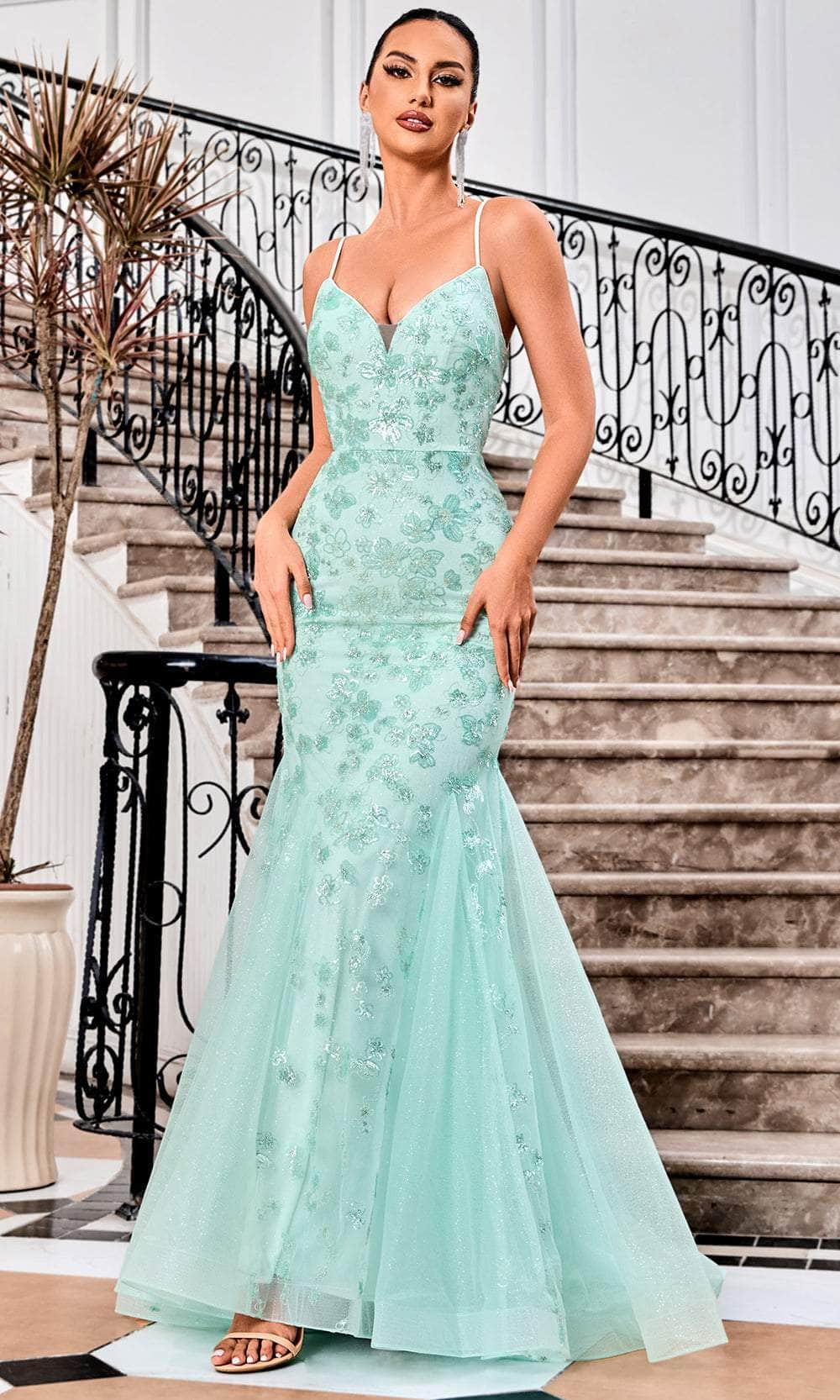 Glittery Mermaid Prom Dresses