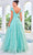 J'Adore Dresses J24044 - Square Rosette Ruffles Evening Gown Evening Dresses