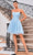 J'Adore Dresses J24073 - Strapless Lace-Up Back Cocktail Dress Cocktail Dresses 4 / Black