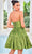 J'Adore Dresses J24077 - Taffeta Strapless Cocktail Dress Cocktail Dresses 2 / Hot Pink