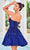 J'Adore Dresses J24077 - Taffeta Strapless Cocktail Dress Cocktail Dresses 2 / Hot Pink