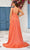 J'Adore Dresses J25009 - Cowl Neck Glitter Evening Dress Prom Dresses