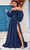 J'Adore Dresses J25010 - Off Shoulder Bishop Sleeve Evening Dress Prom Dresses