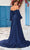 J'Adore Dresses J25010 - Off Shoulder Bishop Sleeve Evening Dress Prom Dresses