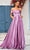 J'Adore Dresses J25020 - Off Shoulder Bow Detailed Evening Dress Prom Dresses 2 / Mauve