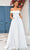 J'Adore Dresses J25020 - Off Shoulder Bow Detailed Evening Dress Prom Dresses