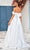 J'Adore Dresses J25020 - Off Shoulder Bow Detailed Evening Dress Prom Dresses