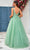 J'Adore Dresses J25028 - Embroidered Sheer Sleeveless Ballgown Prom Dresses