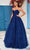 J'Adore Dresses J25029 - Lace-Up Back Sleeveless Ballgown Prom Dresses