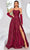 J'Adore Dresses J25031 - Sleeveless Scoop Neck Prom Gown Prom Dresses 2 / Wine