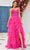 J'Adore Dresses J25040 - Embroidered Sleeveless Prom Gown Prom Dresses 2 / Hot Pink