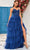 J'Adore Dresses J25040 - Embroidered Sleeveless Prom Gown Prom Dresses 2 / Ink