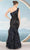 Janique 2509 - One Shoulder Embellished Evening Dress Prom Dresses