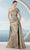 Janique 251020 - Multi Bodice Metallic Gown Mother of the Bride Dresses