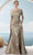 Janique 251020 - Multi Bodice Metallic Gown Mother of the Bride Dresses