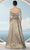 Janique 251020 - Multi Bodice Metallic Gown Mother of the Bride Dresses