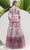 Janique K8031 - Long Sleeve Allover Lace Formal Gown Mother of the Bride Dresses 14 / Pink