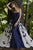 Janique W1376 - Strapless A-line Overlay Gown Ball Gowns 8 / Chartreuse/Ivory