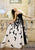 Janique W1376 - Strapless A-line Overlay Gown Ball Gowns 8 / Chartreuse/Ivory